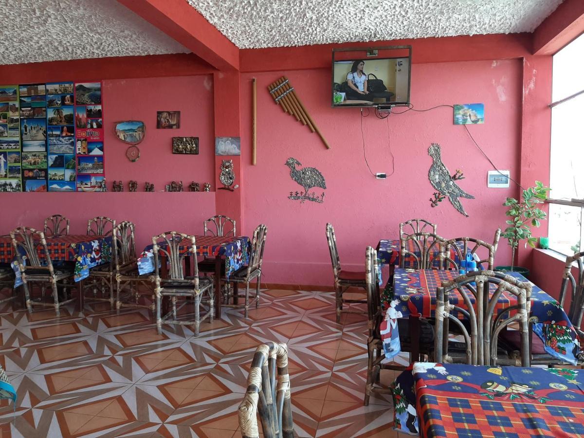 Hostal Flor de Mi Tierra Copacabana  Exterior foto